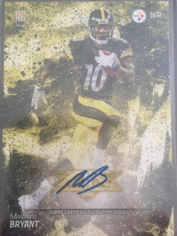 2014 Topps Fire Martavis Bryant On-card Auto RC