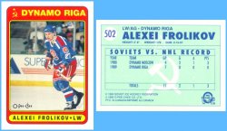 1990-91 O-Pee-Chee  Alexei Frolikov