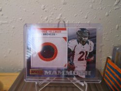 2012 Panini Playbook Ronnie Hillman Mammoth Patch