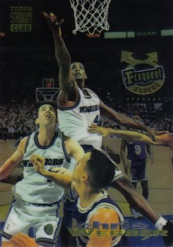 1993-94  Stadium Club Frequent Flyer Upgrades Chris Webber