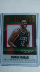 2014-15 Panini Prestige Mystery Rookie Jabari Park #6