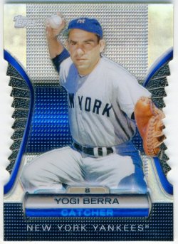 2012 Topps Golden Moments Die Cut Chrome Yogi Berra