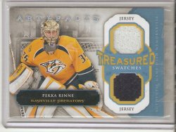 2013 Upper Deck Artifacts Pekka Rinne Treasured Swatches