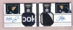12 Panini Dominion Mark Scheifle & Carl Klingberg Peerless Patches Dual Autograph #26