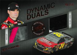 2013 Press Pass Redline Racing Dynamic Duals Jeff Gordon
