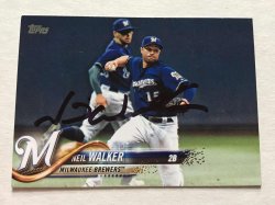 2018 Topps Neil Walker TTM-MIL