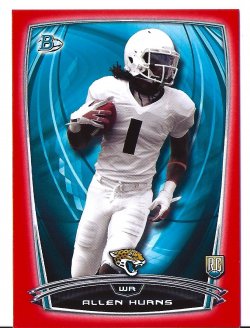 2014 Bowman Red Rookies Allen Hurns