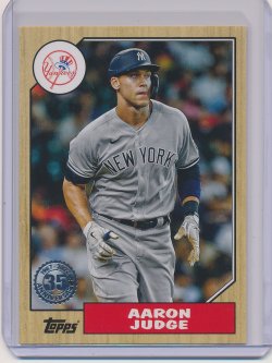    Aaron Judge 2022 Topps 1987 Topps