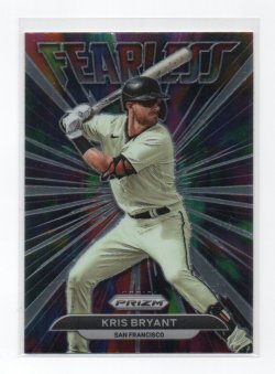 2022 Panini Panini Prizm Fearless Kris Bryant