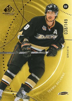 2025/26  SP Game Used Gold Selanne