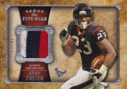 2011 Topps Five Star Arian Foster Patch