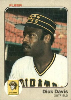 1983 Fleer  Dick Davis