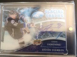 2009 Upper Deck Ice  Glacial graphs 