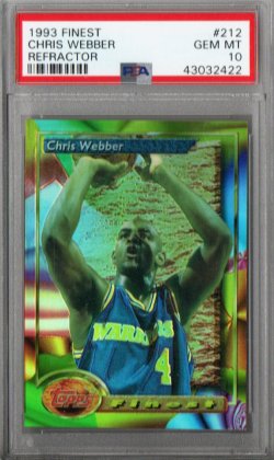 1993-94  Finest Refractors Chris Webber
