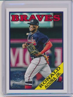    Ronald Acuna 2023 Topps Update 1988 Topps