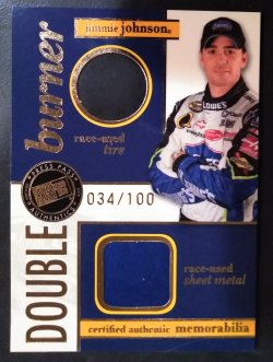 2007 Press Pass Double Burner Jimmie Johnson