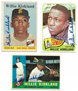1958, 196 Topps  PS Willie Kirkland  9/24/22
