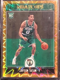 2017-18 Panini Hoops Orange Explosion #253 Jayson Tatum
