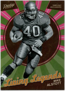 2023 Prestige Living Legends Xtra Points Pink Mike Alstott
