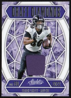 2025  Absolute Draft Diamonds Jerseys Isaiah Likely