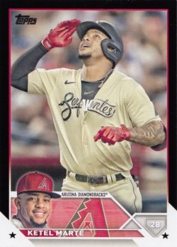 2023 Topps Topps Black Ketel Marte