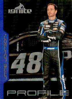 2013 Press Pass Ignite Racing Profile Jimmie Johnson