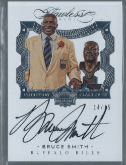    2016 Flawless Bruce Smith HoF Autograph