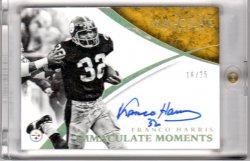2015 Panini Immaculate Collection Franco Harris