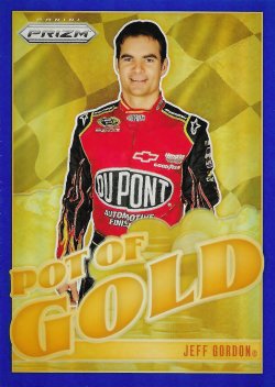 2025 Panini Prizm Racing Blue Pot of Gold Jeff Gordon