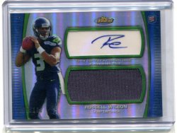 2012 Topps Finest Russell Wilson Refractor