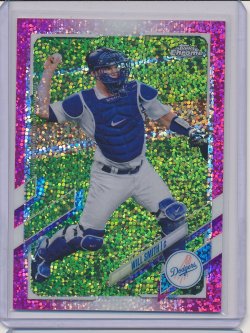    Will Smith 2021 Topps Chrome Magenta Speckle Refractor /350