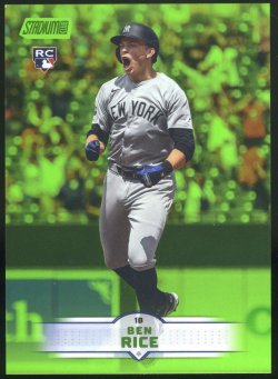 2025 Topps Stadium Club Lime Green Ben Rice