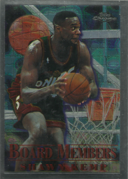 1995 Topps Chrome Shawn Kemp Seasons Best