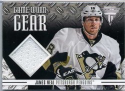 2012-13 Panini Rookie Anthology Game-Worn Gear James Neal