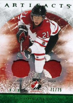 2012-13 Upper Deck Artifacts Emerald Jersey-Patch Cody Eakin