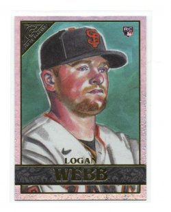 2020 Topps Topps Gallery Rainbow Foil Logan Webb
