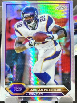 2023 Topps Composite Football Adrian Peterson Prism Refractors