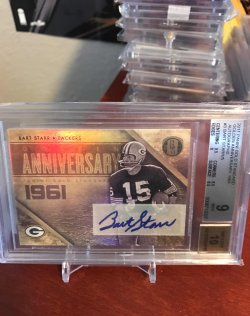 2011 Panini Gold Standard Golden Anniversary 1961 Autographs Bart Starr