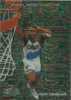 1998 Fleer Flair Showcase Shawn Kemp takeit2.net