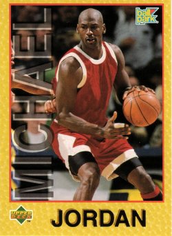 1996 Upper Deck Ball Park Michael Jordan  