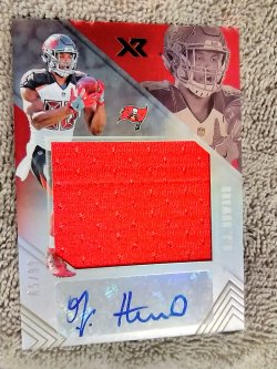 2017 Panini XR O.J. Howard Rookie Jumbo Jersey Autograph