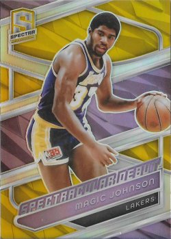 2023-24 Panini Spectra Spectracular Debut Gold Magic Johnson #ed 3/10