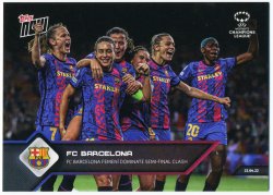 2021-22 Topps Now UEFA Womens Champions League FC Barcelona