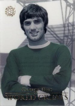2004  Futera World Footbal George Best World Great