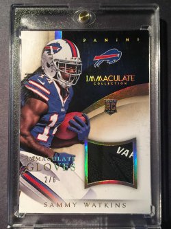 2014 Panini Immaculate #GTL-SW Sammy Watkins "Immaculate Gloves - Vapor Jet" RC (2/6)