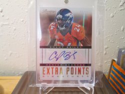 2013 Panini Prestige Champ Bailey Extra Points Auto
