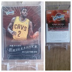 12-13  Panini Brilliance  kyrie irving starburst 