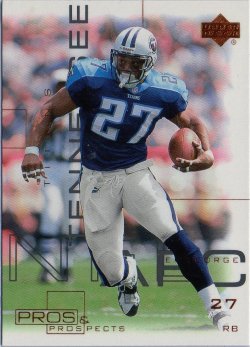 2000 Upper Deck Pros and Prospects Eddie George