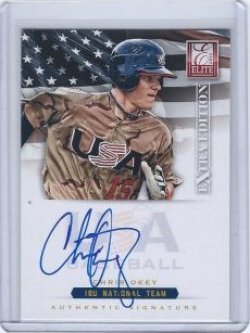 2012 Panini Elite Chris Okey USA auto