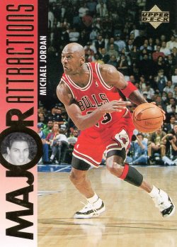 1995 Upper Deck Upper Deck Michael Jordan Major Attractions David Hanson